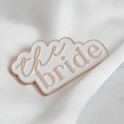 Feestbazaar Bruiloft Broche 'The Bride'
