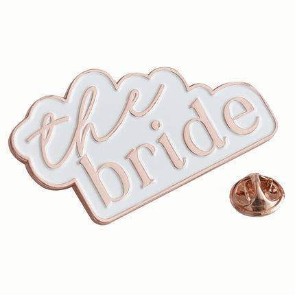 Feestbazaar Bruiloft Broche 'The Bride'