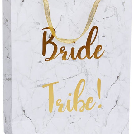 Feestbazaar Bruiloft Cadeau Tasje 'Bride Tribe'