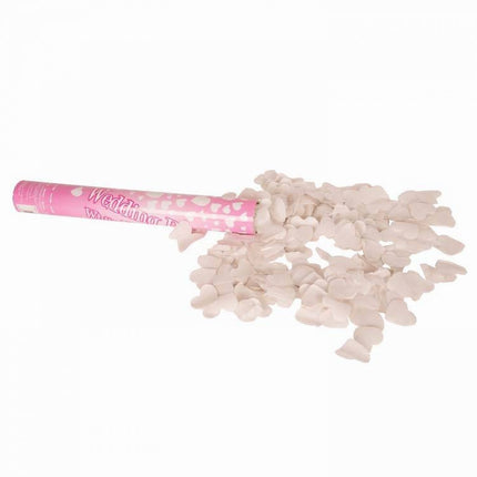Feestbazaar Bruiloft confetti kanon 78cm