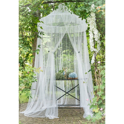 Feestbazaar Bruiloft Klamboe Tule Wit (100x230cm)