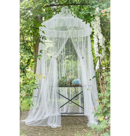 Feestbazaar Bruiloft Klamboe Tule Wit (100x230cm)