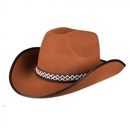 Feestbazaar Bruine Cowboyhoed Cassidy Kind
