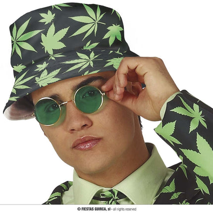 Feestbazaar Bucket Hat Marihuana