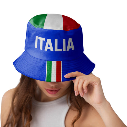 Feestbazaar Bucket Hoed Italië