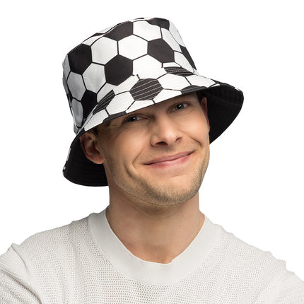 Feestbazaar Bucket Hoedje Voetbal