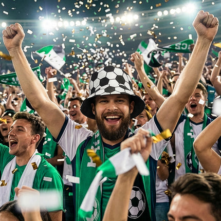 Feestbazaar Bucket Hoedje Voetbal