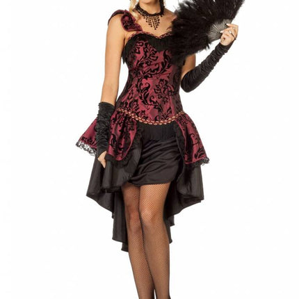 Feestbazaar Burlesque jurk luxe