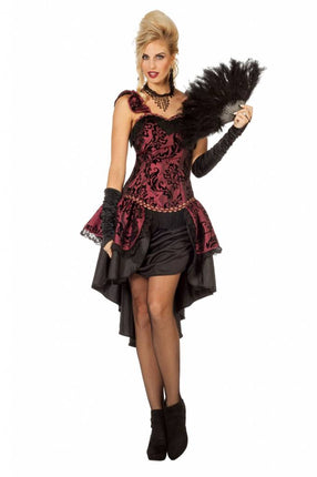 Feestbazaar Burlesque jurk luxe