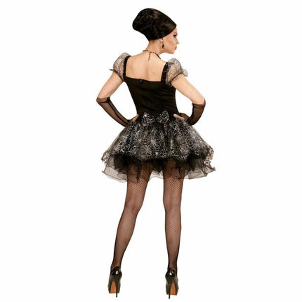 Feestbazaar Burlesque Spinnen Dame Kostuum