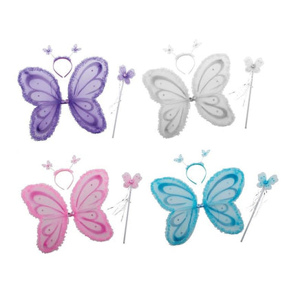 Feestbazaar Butterfly set 3-delig