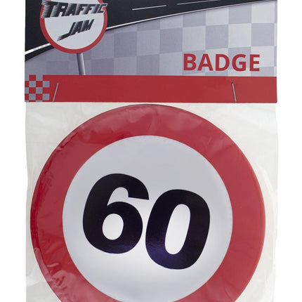 Feestbazaar Button 60 Jaar