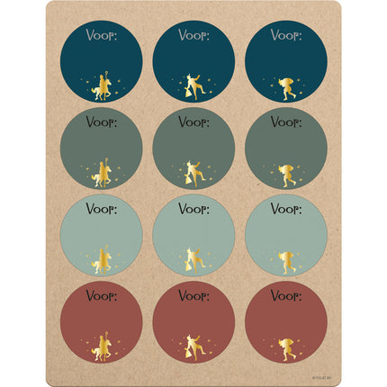 Feestbazaar Cadeau Naamstickers Sinterklaas Classic