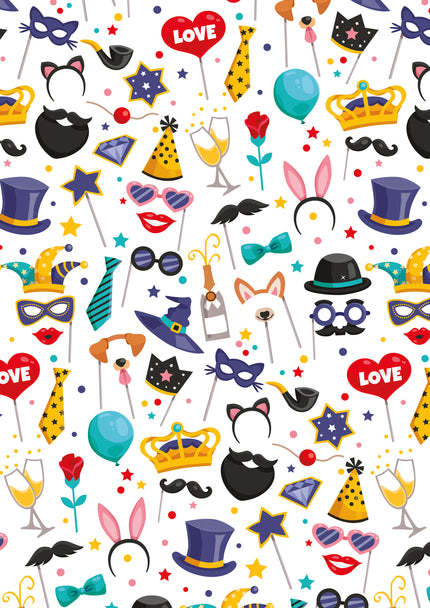 Feestbazaar Cadeaupapier Foto Props