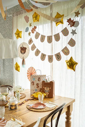 Feestbazaar Cadeautas Teddybeertjes Cream