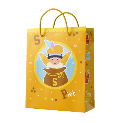 Feestbazaar Cadeautas XL Sint & Piet Cartoon Vigo