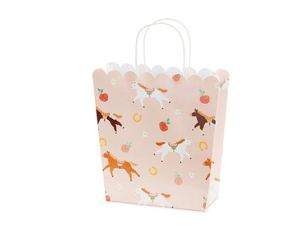 Feestbazaar Cadeautasje Paarden Perzik (1st)