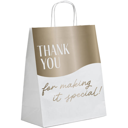 Feestbazaar Cadeautasjes Thank You Wedding (6st)