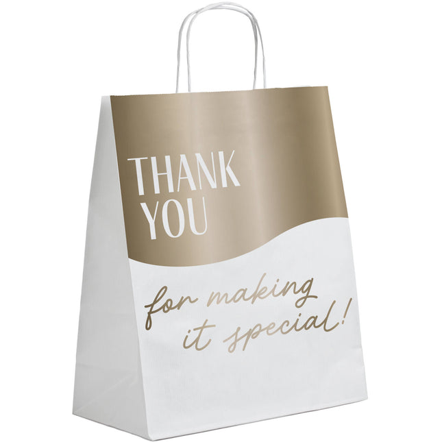 Feestbazaar Cadeautasjes Thank You Wedding (6st)