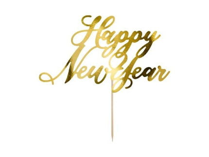 Feestbazaar Cake Topper Happy New Year - 24cm