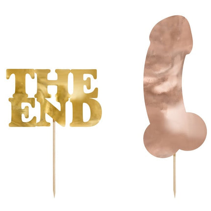 Feestbazaar Cake Toppers Vrijgezellenfeest