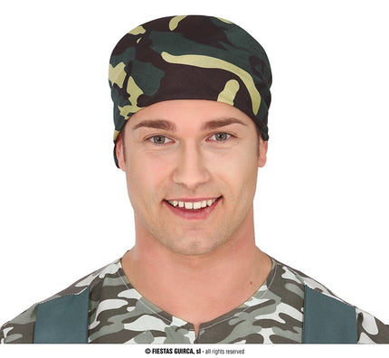 Feestbazaar Camouflage Kap Army