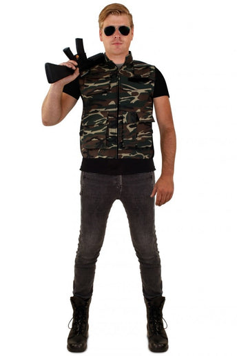Feestbazaar Camouflage SWAT Vest Heren