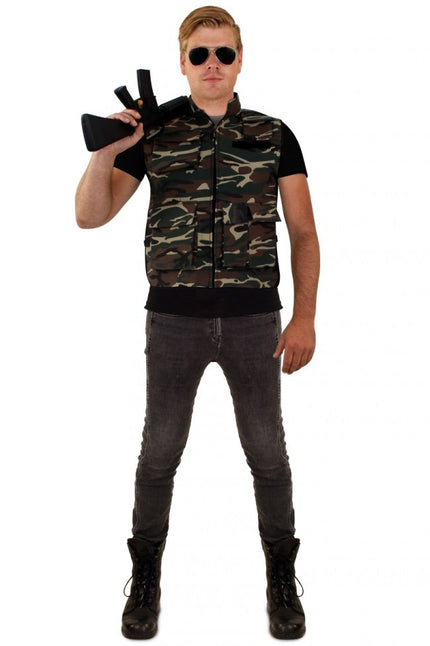 Feestbazaar Camouflage SWAT Vest Heren