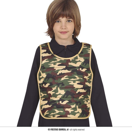 Feestbazaar Camouflage Vest Kinderen