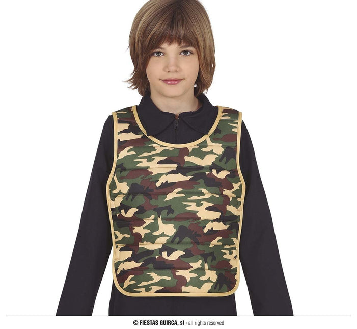 Feestbazaar Camouflage Vest Kinderen
