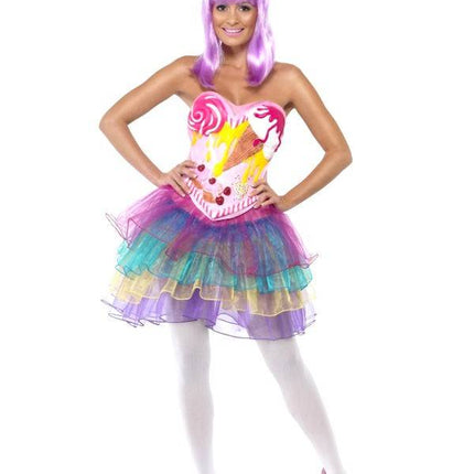 Feestbazaar Candy Queen kostuum