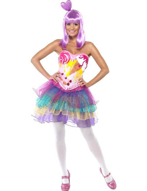 Feestbazaar Candy Queen kostuum