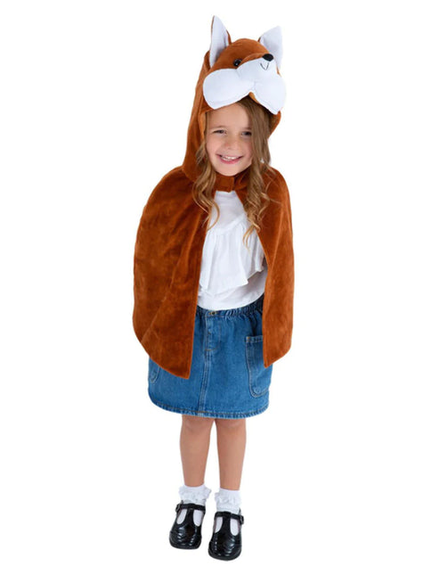 Feestbazaar Cape Vos Kind Bruin Deluxe