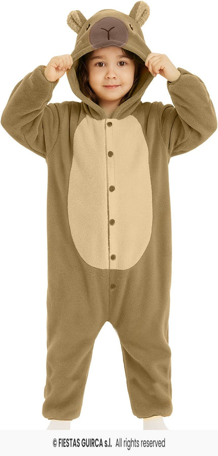 Feestbazaar Capibara Onesie Kind