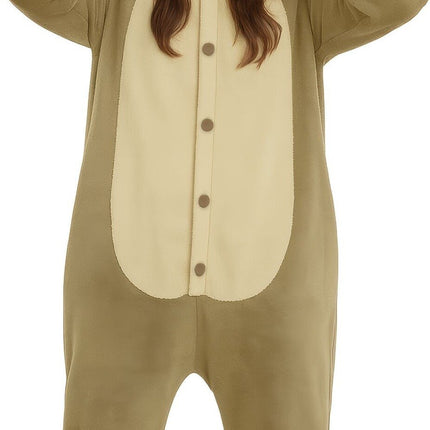 Feestbazaar Capybara Onesie Vrouw