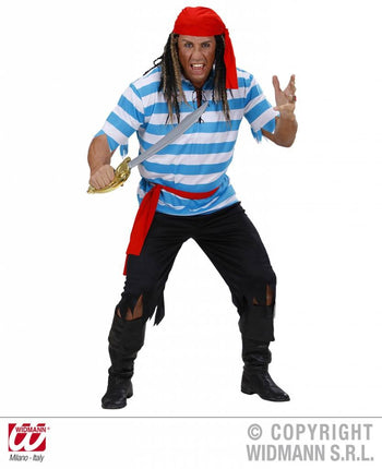 Feestbazaar Caribbische Piratenkostuum