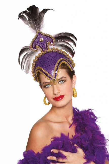 Feestbazaar Carnaval tooi paars elite