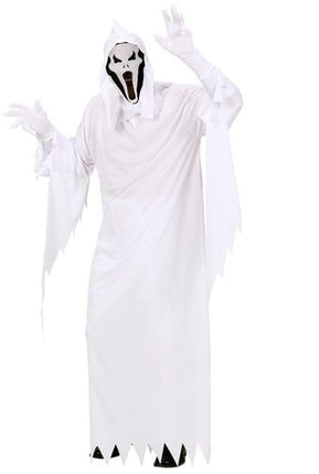 Feestbazaar Carnavalskleding: Spook kostuum wit