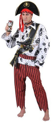 Feestbazaar Carnavalskostuum: Piratenpak 5-delig Brett
