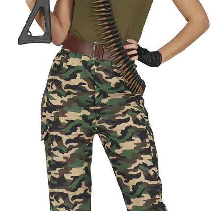 Feestbazaar Carnavalsoutfit Militair Dames