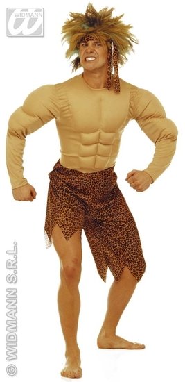 Feestbazaar Carnavalspak Jungle man Tarzan kostuum