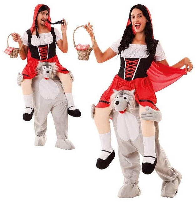 Feestbazaar Carry Me Boze Wolf kostuum