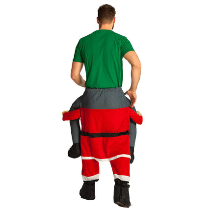 Feestbazaar Carry Me Kostuum Funny Santa
