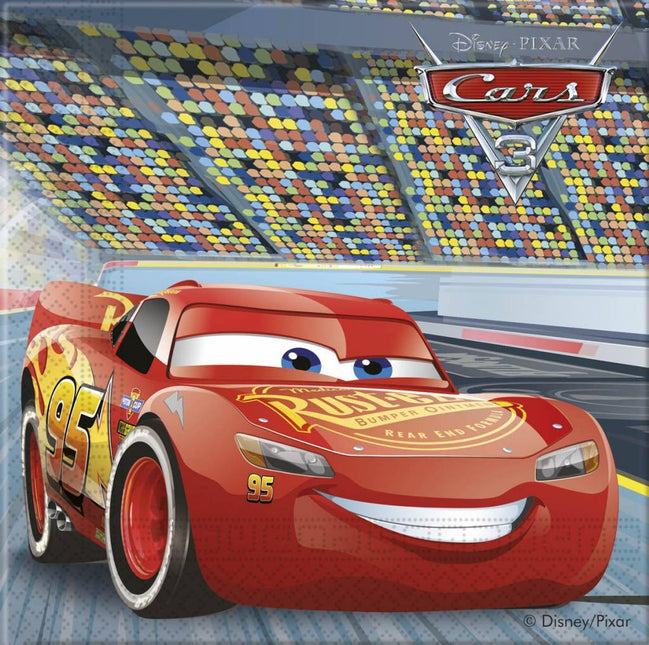 Feestbazaar Cars 3 Servetten - 20 stuks