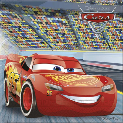 Feestbazaar Cars 3 Servetten - 20 stuks