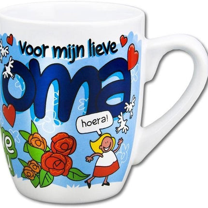 Feestbazaar Cartoonmok Liefste Oma