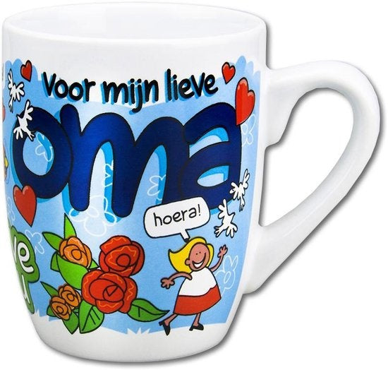 Feestbazaar Cartoonmok Liefste Oma