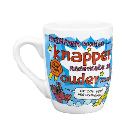 Feestbazaar Cartoonmok Man knap
