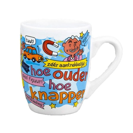 Feestbazaar Cartoonmok Man knap