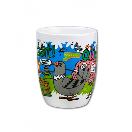 Feestbazaar Cartoonmok Ouwe Taart